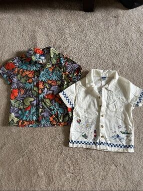 Toddler Boy Button Down Set